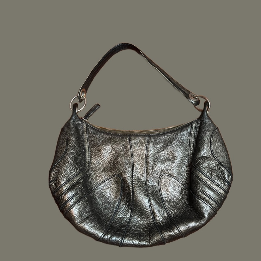 🥉Metallic Bronze Leather Shoulder Bag🥉